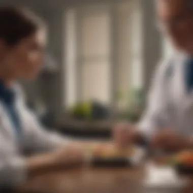 Healthcare Consultation for Tailored Dietary Plans Consultation with healthcare professional on dietary plans