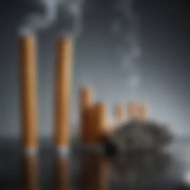 Understanding the Calculation of Smoking Pack Years Graph illustrating smoking pack years calculation