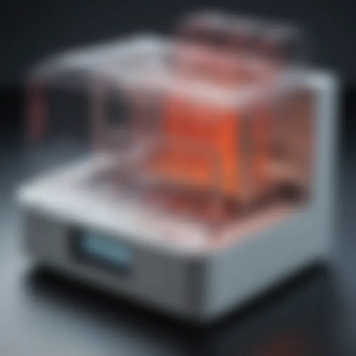 Capillary electrophoresis apparatus showcasing its components
