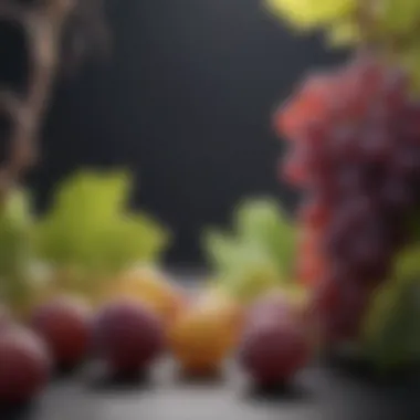Research lab analyzing grape pest resistance