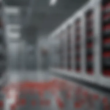 Advanced Technology in Cord Blood Storage Cord blood storage facility showcasing advanced technology