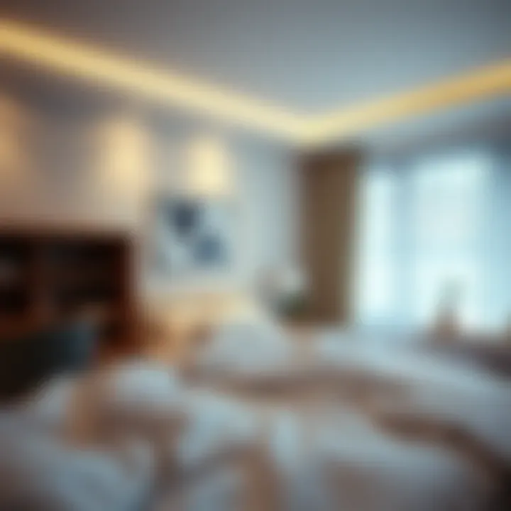 Creating a Sleep-Friendly Environment A serene bedroom environment promoting better sleep quality