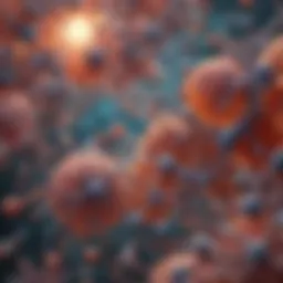 Microscopic view of cells showcasing recent biological advancements
