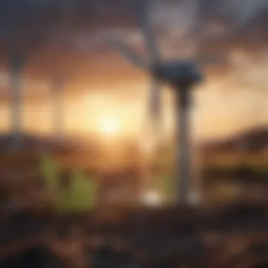 The Role of Renewable Energy in Sustainability Visual depicting renewable energy sources and their impact