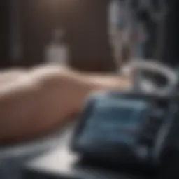 Ultrasound equipment in a clinical setting