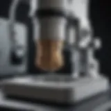Illustration of scanning electron microscopy setup