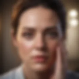 Illustration representing migraine triggers