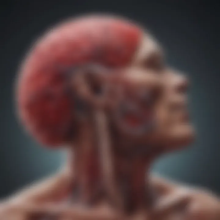 Graph showcasing epidemiological evidence linking heart disease and neuropathy.