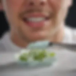 Natural ingredients used in homeopathic toothpaste