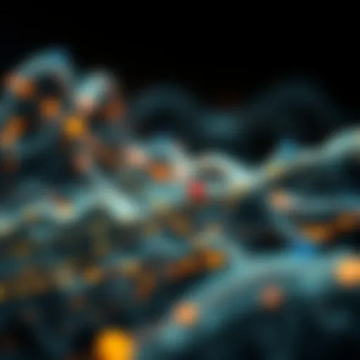 Visual representation of large data trends in biology