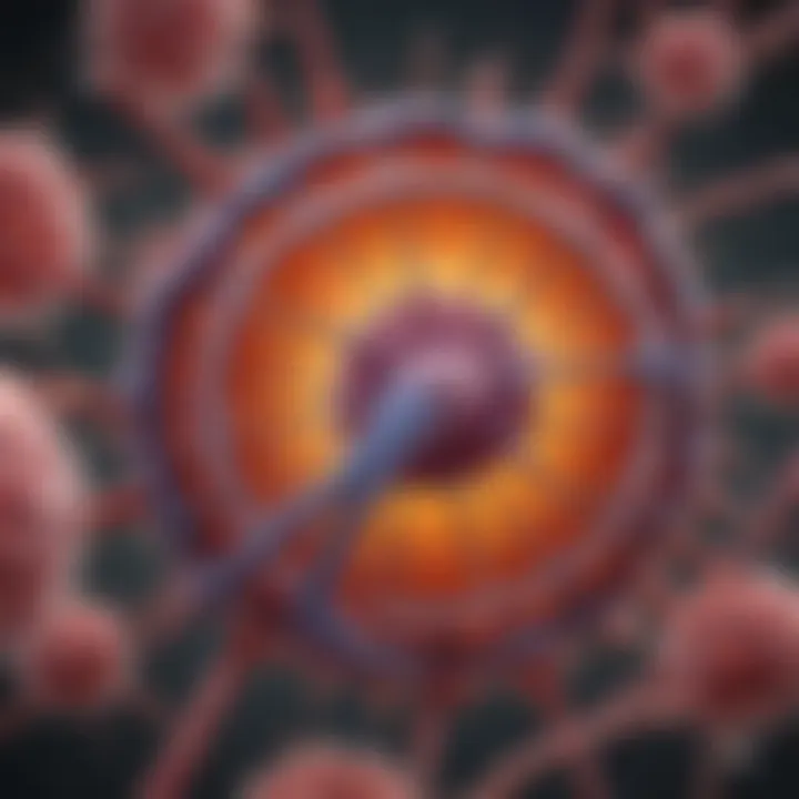 Diagram illustrating mechanism of action of Lipofectamine RNAiMAX in gene delivery