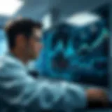 Visual representation of data analysis in Parkinson's research