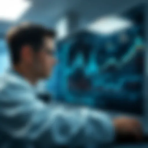 Visual representation of data analysis in Parkinson's research