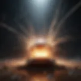Illustration of vortex shedding phenomenon
