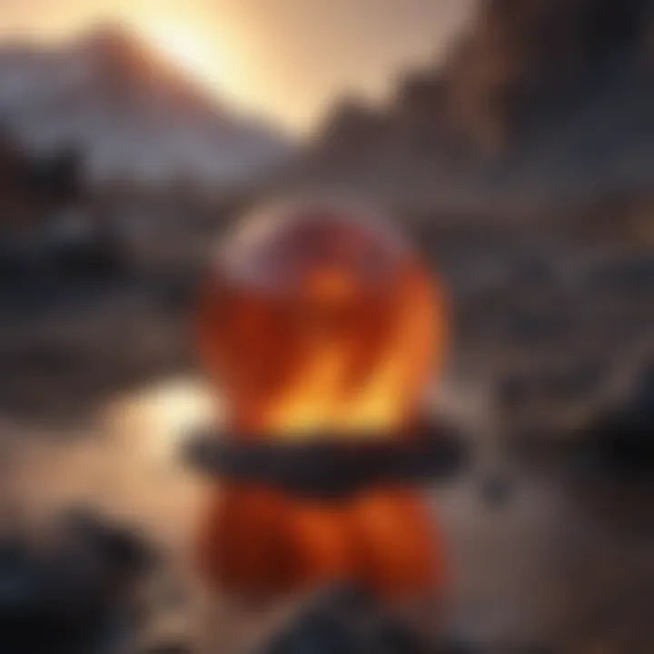 Natural sources of mercury in the environment, including volcanic eruptions and geological formations.