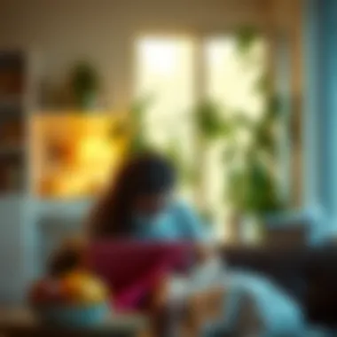 Conceptual image depicting lifestyle choices and their effects on health