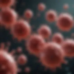 Illustration of B cells in action
