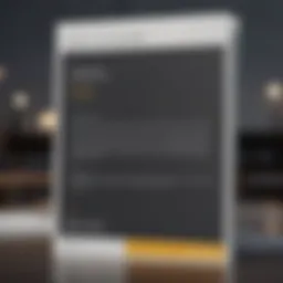 A well-structured cover letter layout