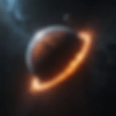 Exoplanet Atmosphere: Unraveling the Mysteries Beyond Hubble's image of an exoplanet atmosphere, unveiling atmospheric composition