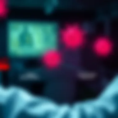 Immune Response in Tuberculosis Diagnosis Diagram illustrating the immune response in tuberculosis testing