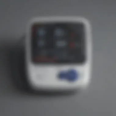 Comparison chart of various blood pressure monitor models