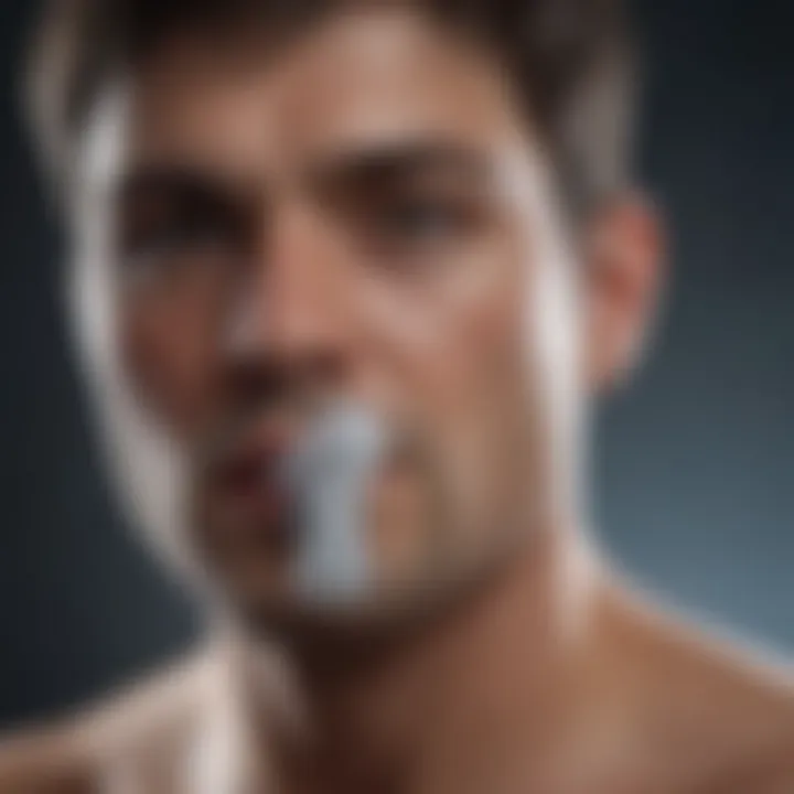 Visual representation of environmental triggers in asthma