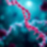 Illustration depicting the mechanism of mRNA technology