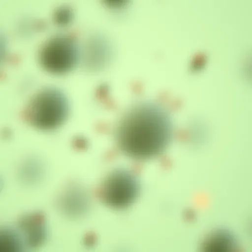 Microscopic view of Methicillin-Resistant Staphylococcus Aureus colonies