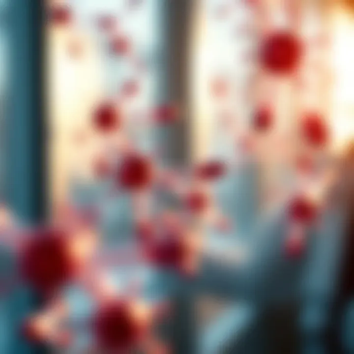 Visual representation of antibody applications in clinical diagnostics