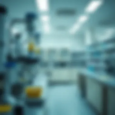 Research Laboratory on Lunasin Scientific research lab focused on lunasin studies