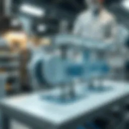 Cutaway view of a membrane filtration system