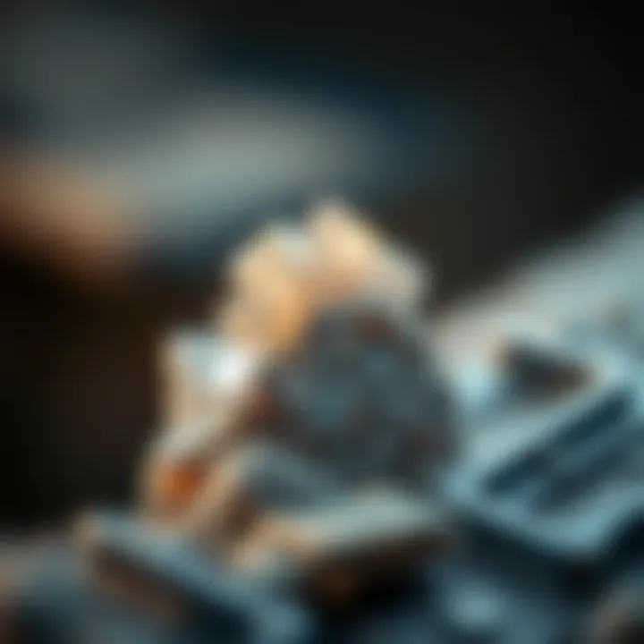 Crystalline Structure of Monazite Monazite mineral showcasing its crystalline structure