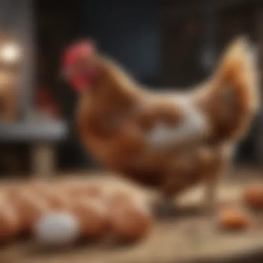 Nutritional components for hens