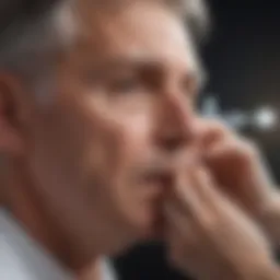 Pneumococcal vaccine being administered