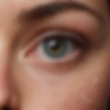 Potential Side Effects of Viscous Eye Drops A chart displaying potential side effects associated with viscous eye drops.