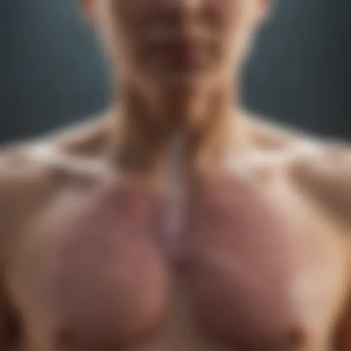Visual representation of preventive strategies for lung health