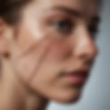 Emotional Impact of Raised Scars Artistic representation of emotional impact of raised scars
