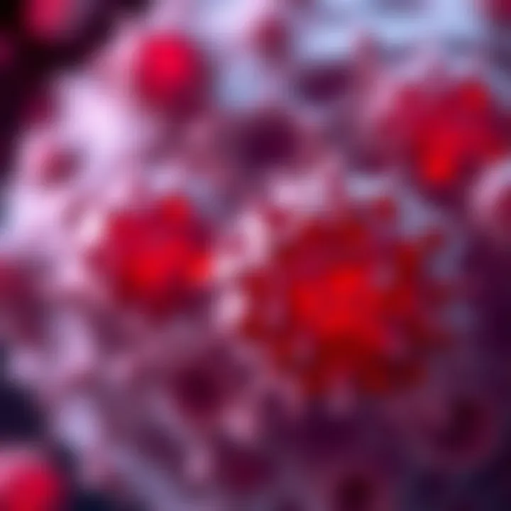 Visualization of cancer cells influenced by ROS1 mutations