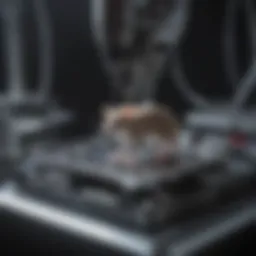 Stereotaxic apparatus setup for rat surgery