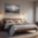 A tranquil bedroom scene promoting restful sleep