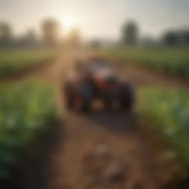 Sustainable Practices in Agriculture Visual representation of sustainable agricultural practices utilizing botanical insecticides.