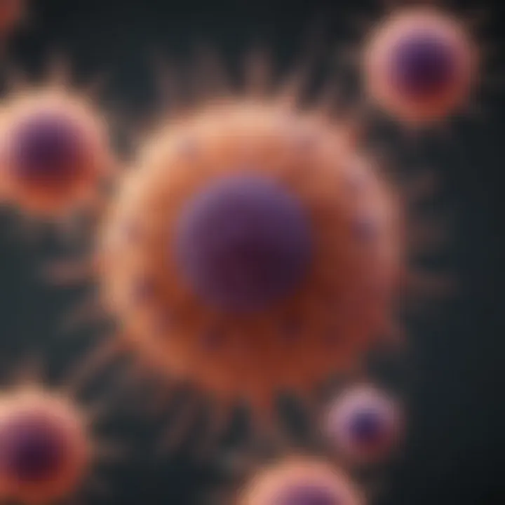 Graph showing the impact of HeLa cells on cancer research