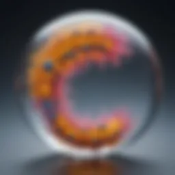 Structural representation of the furin protease