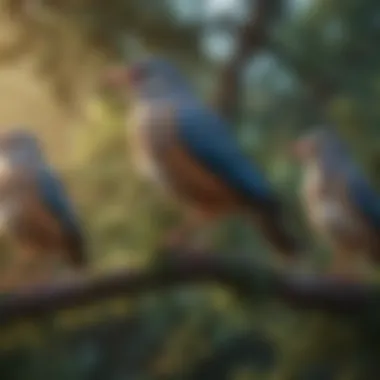 Evolutionary Pathways of Birds Evolutionary tree showcasing bird species