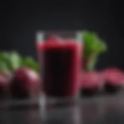 Nutritional composition of beet juice