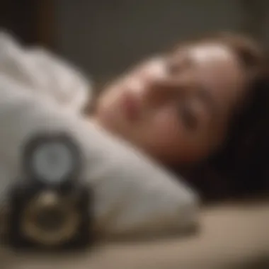 A peaceful sleep setting illustrating the relationship between sleep and temperature
