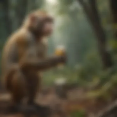 Ecological Context of Monkeys' Urination Ecological context of monkeys' territory marking through urination