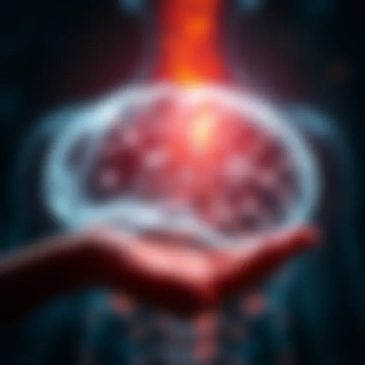 Molecular Pathways of Pain Perception Diagram showing molecular pathways of pain perception.