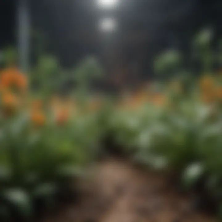 Illustration showing ABA signaling pathways in plants