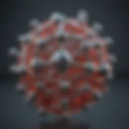 Chemical structure of titanium nitrate